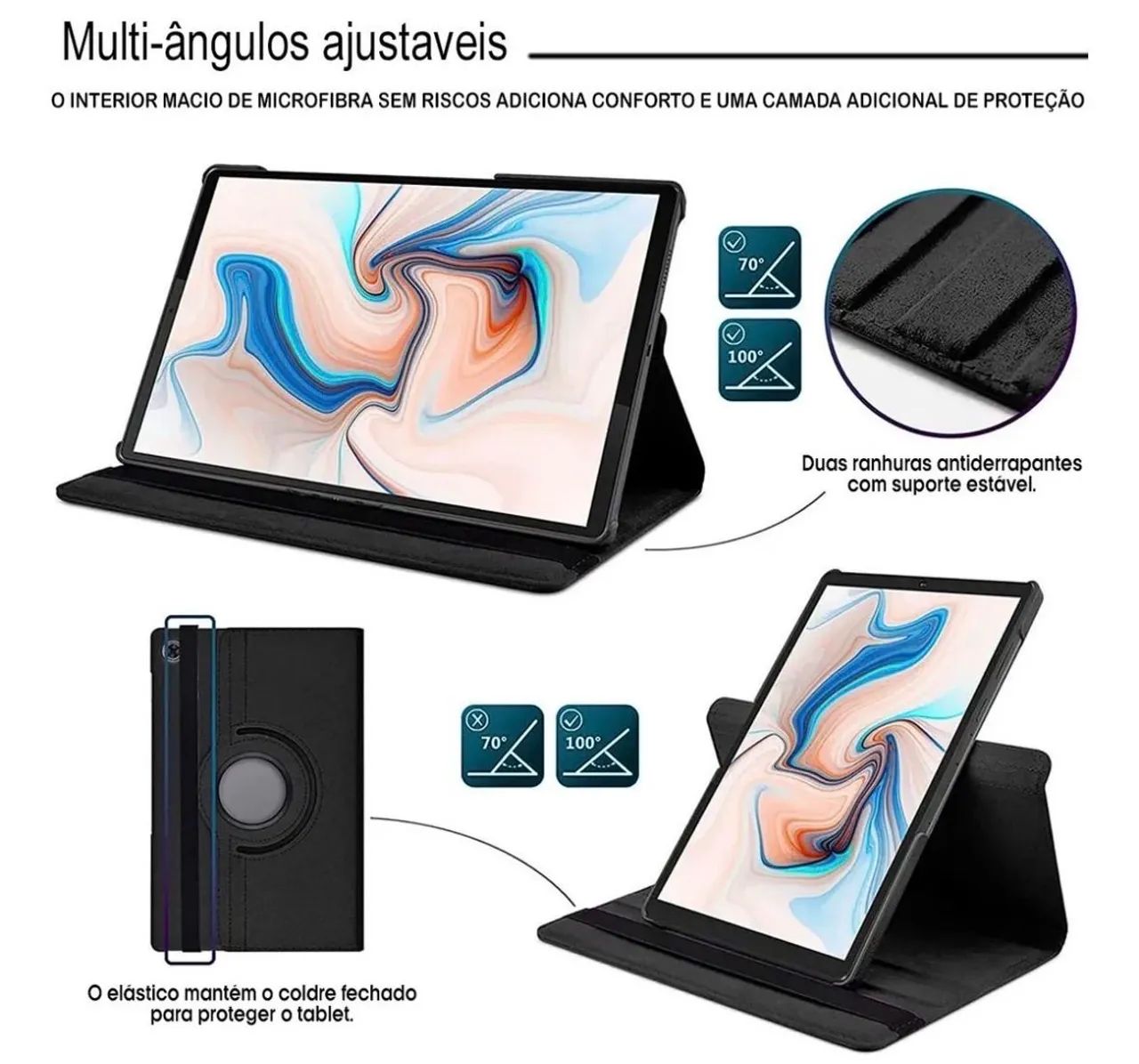 Kit Capa + Película Tablet A11+ Plus - Foto 2