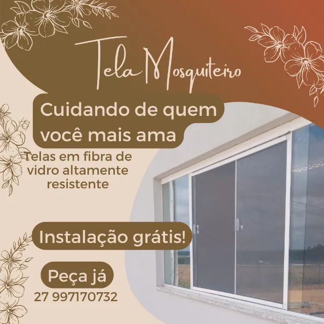 Telas mosquiteiro para residencias e comercio 