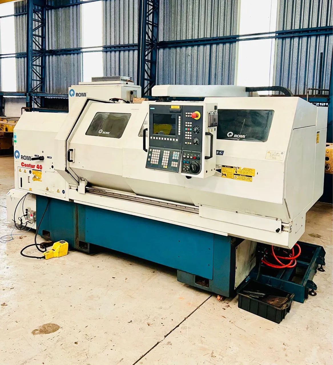 Torno cnc Romi centur 40  - Foto 2