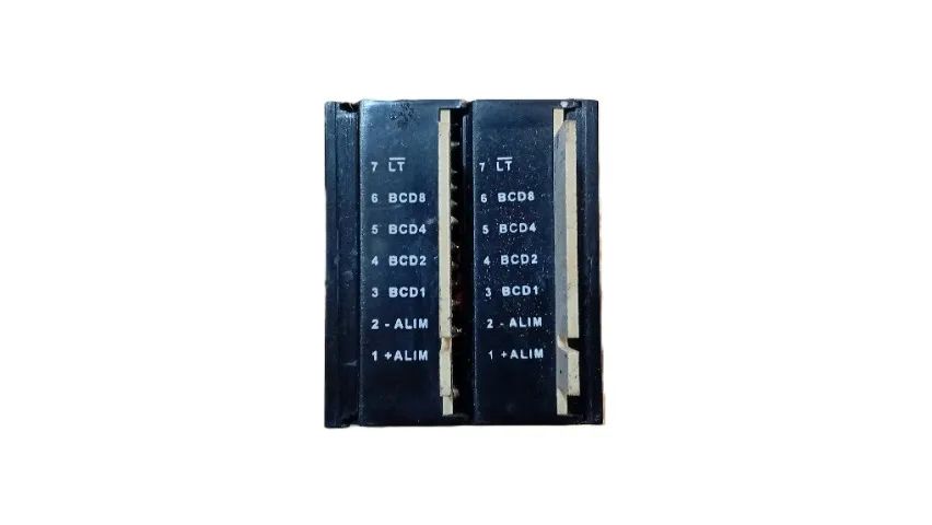 Display Digital Bcd Digimec Ble-2-24vcc Industrial 2 Digitos Led Vermelho - Foto 3