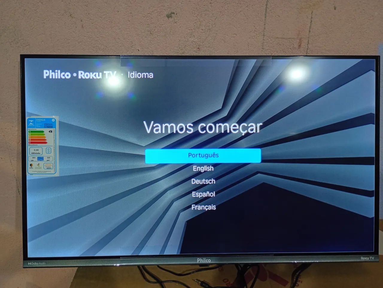 Smart tv 24 polegadas Philco Roku  - Foto 4