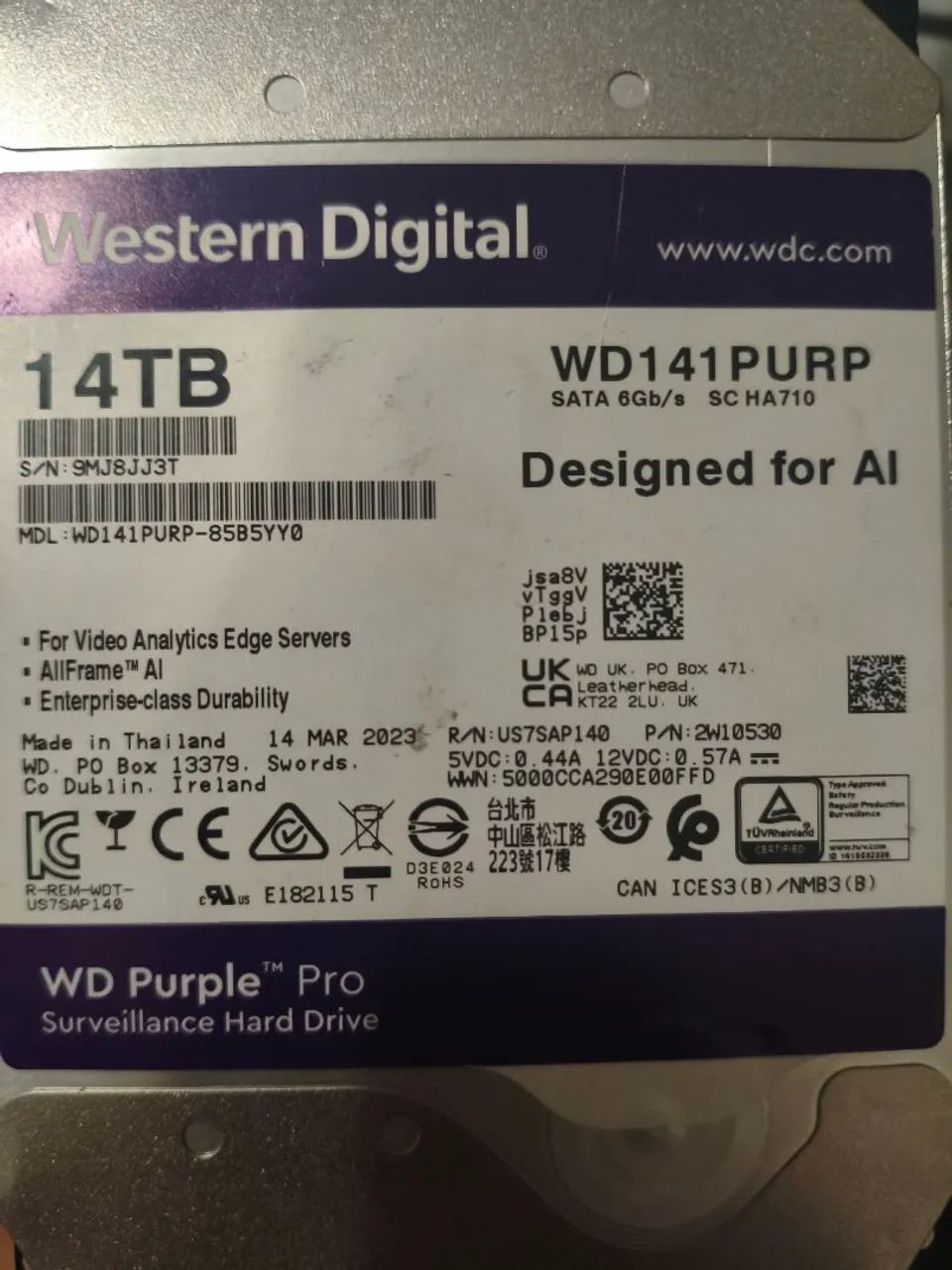 HD 14tb 65724019899522120
