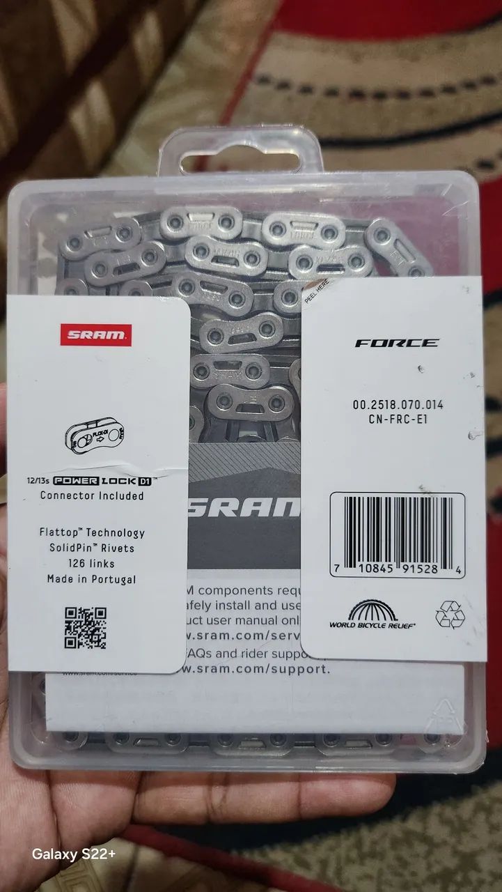 Corrente SRAM force 12v E1 e D1 original  - Foto 3