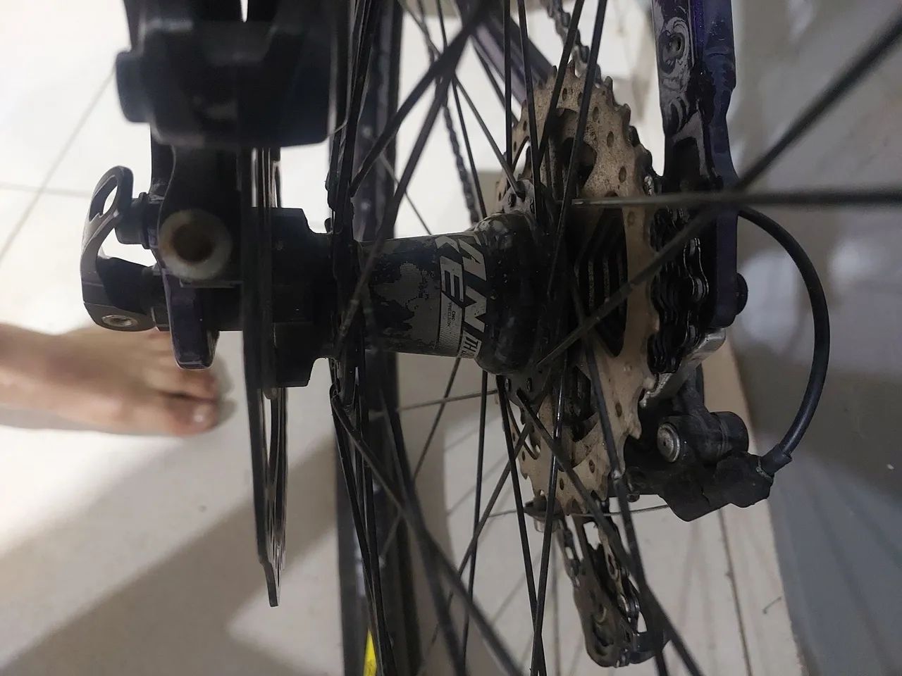 Bike absolute roxa Nero 5 seminova  - Foto 3