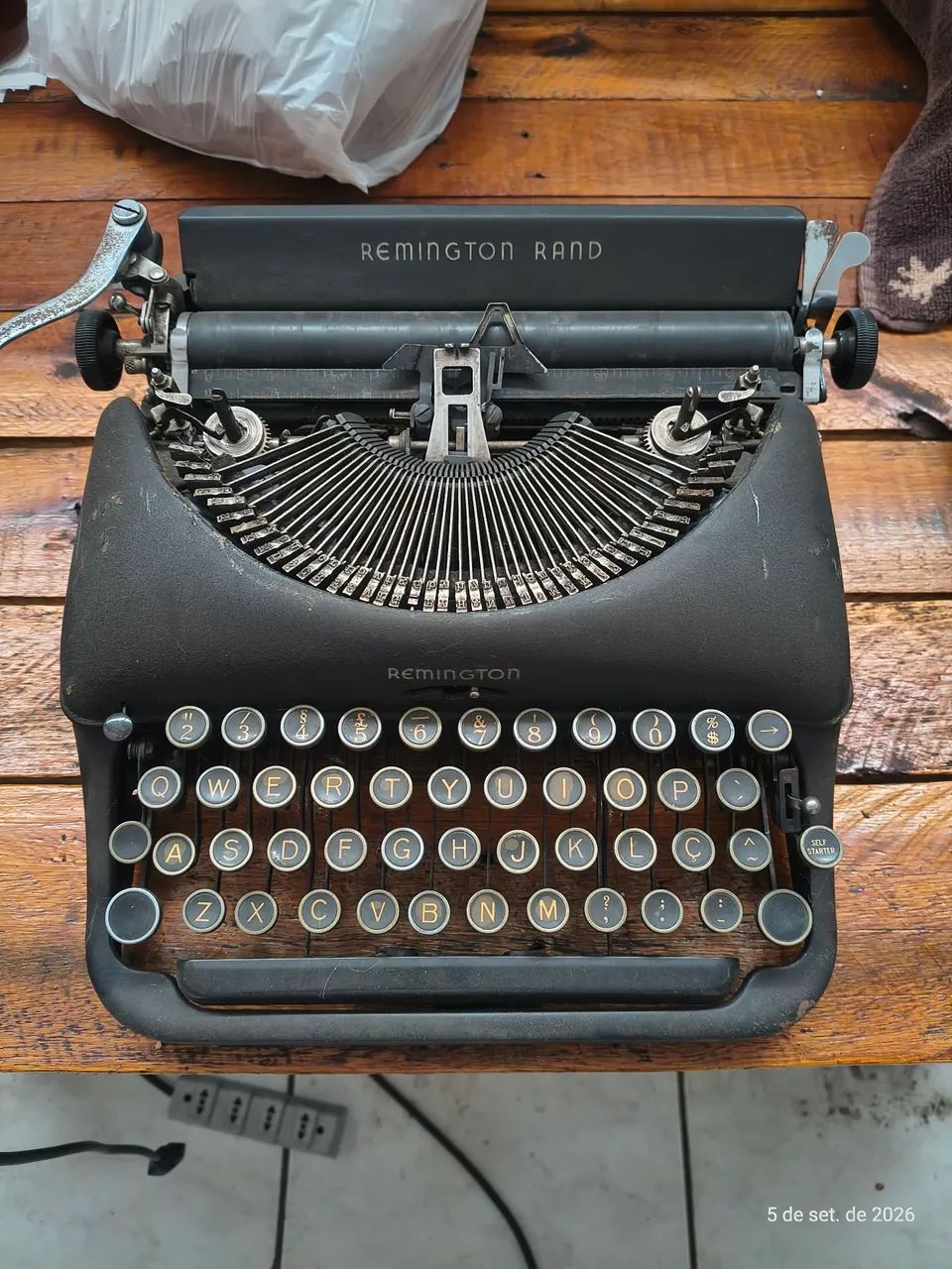 Máquina escrever Remington de 1940 - Foto 5