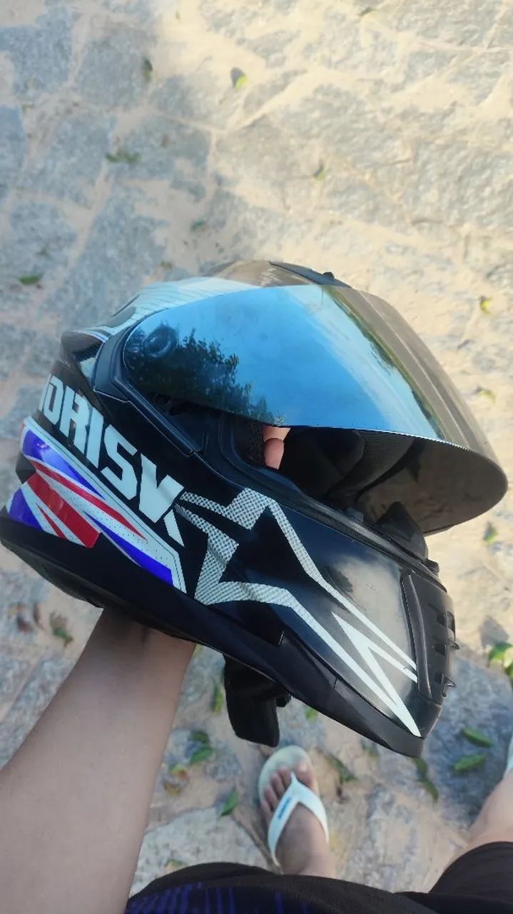 CAPACETE NORISK DA BANDEIRA  - Foto 4