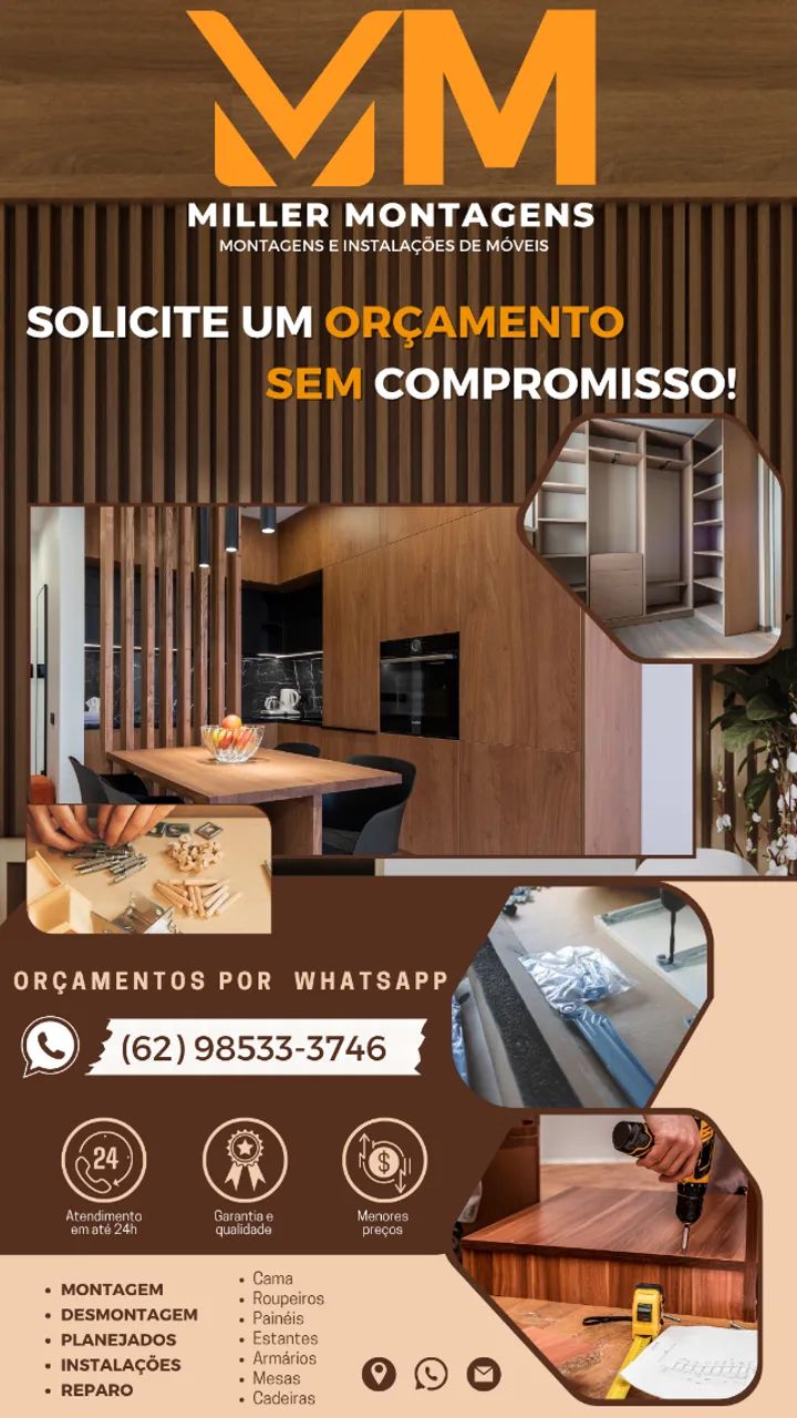 MILLER MONTAGENS: Montagens e Instalação de Móveis