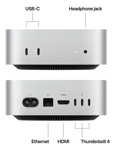 Mac Mini Chip M4 16gb Ram 256gb Ssd - Foto 2