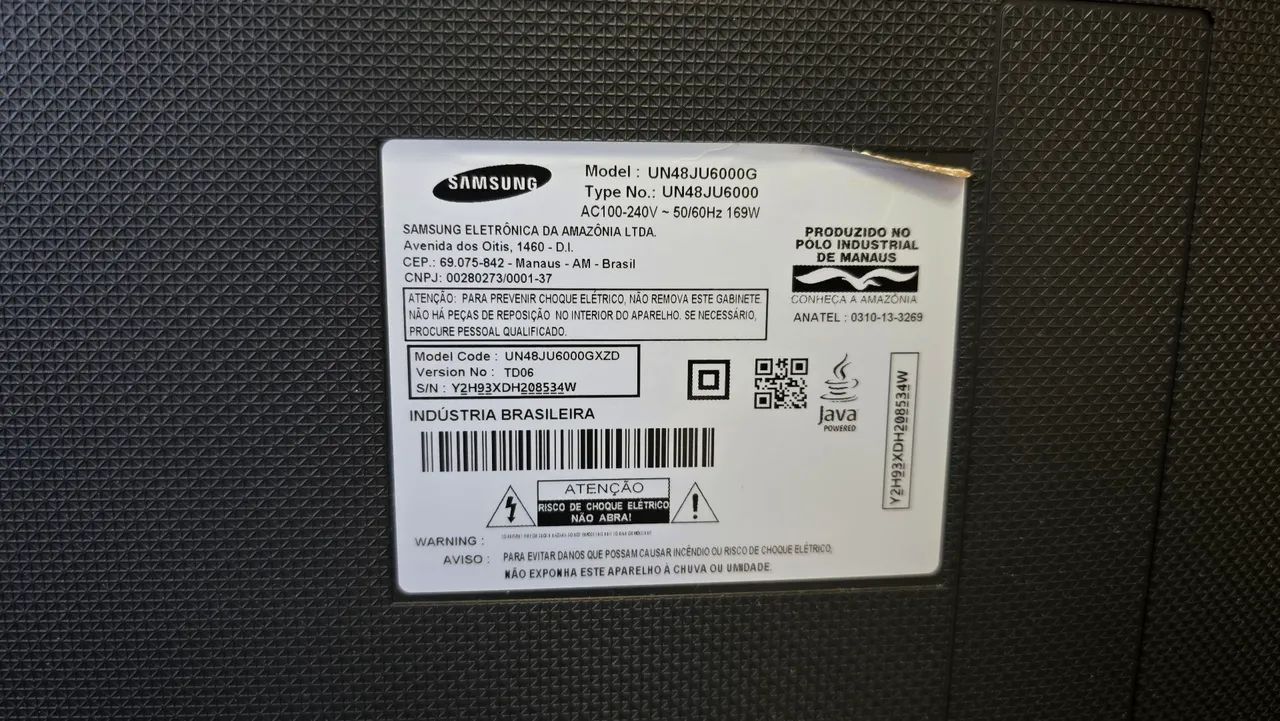 Smart TV Samsung 48 UN48JU6000G - Foto 5
