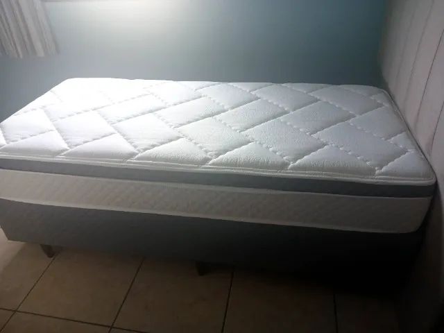 Cama box de solteiro