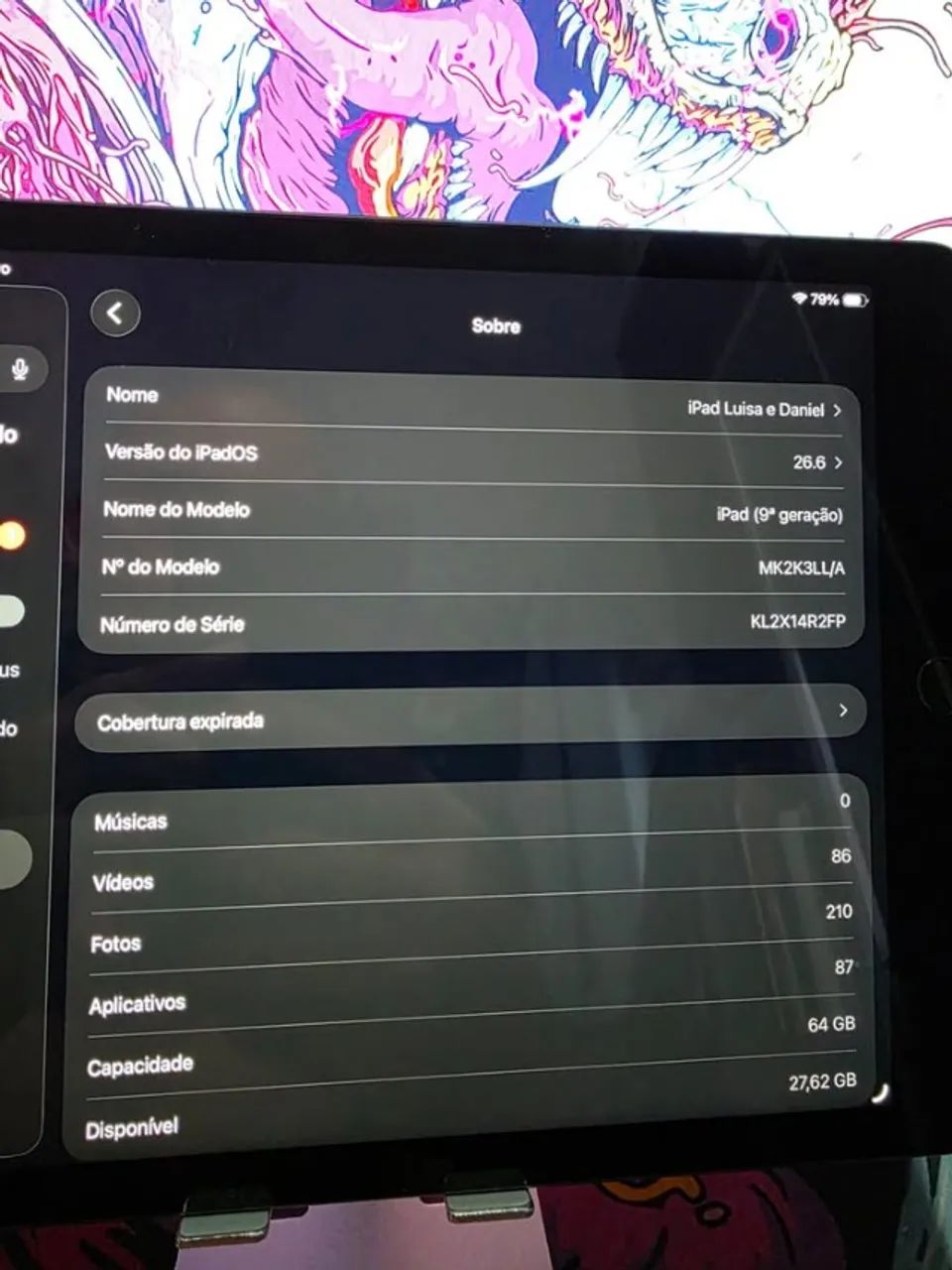 iPad 9ª geração 64GB com caneta e acessórios - Foto 4