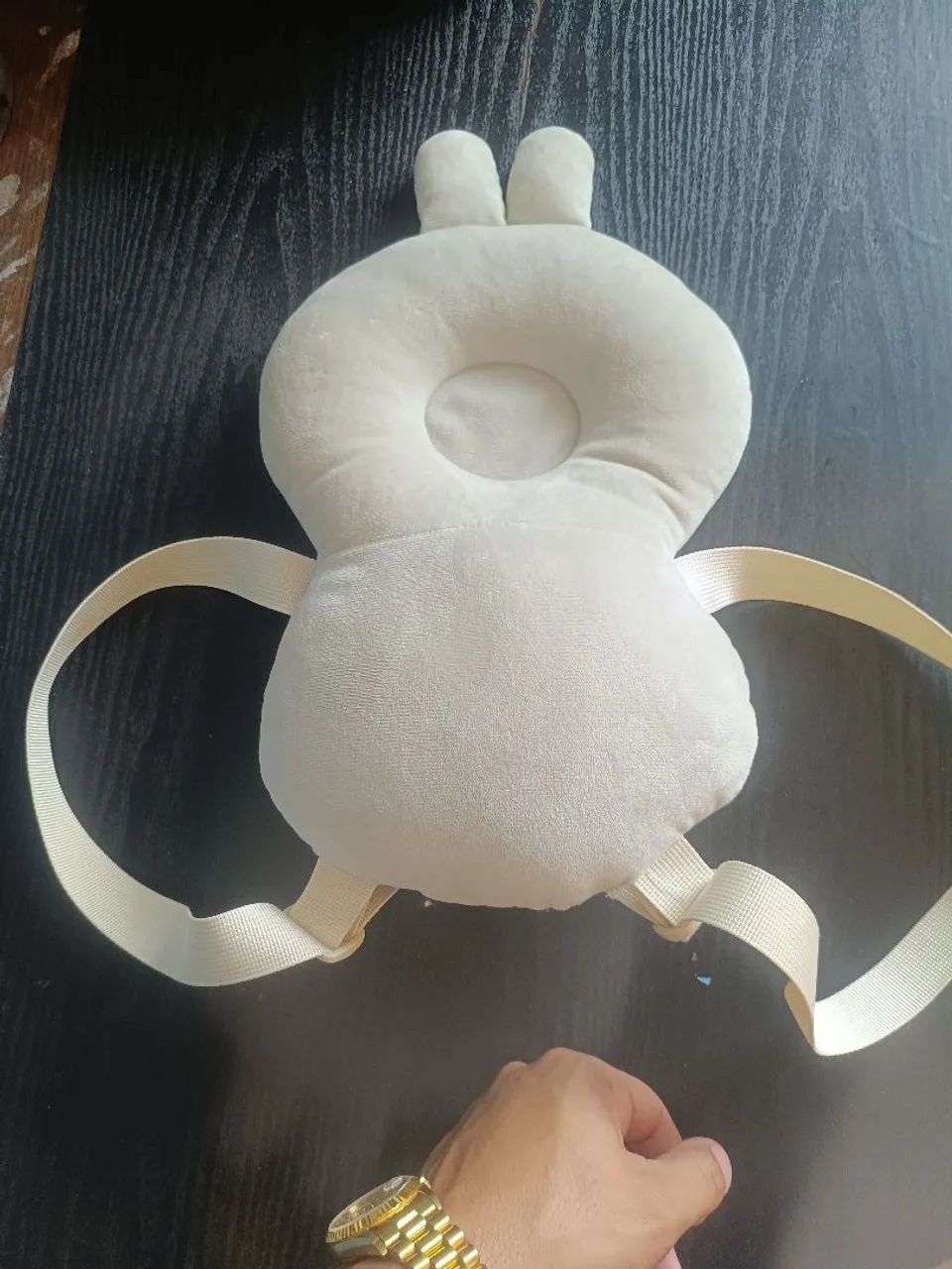 Almofada Mochila Protetor Cabeça Bebe Alta Precisão - Foto 2