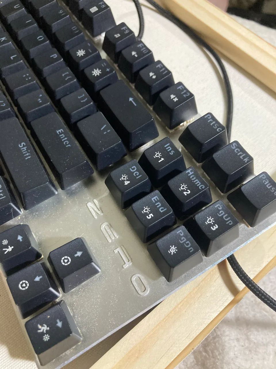 Teclado Gamer Mecânico Rgb