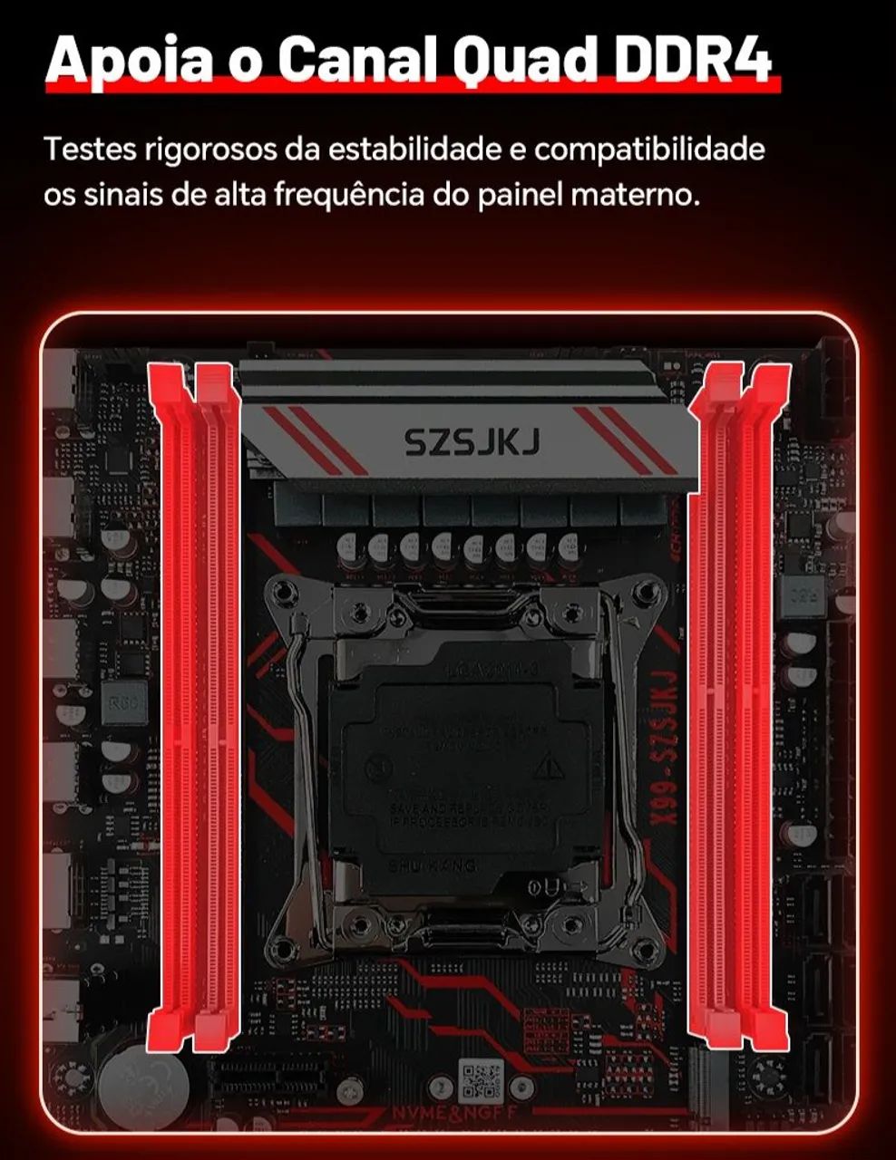 Kit Xeon placa mãe + e5 2680 v4 - Foto 5