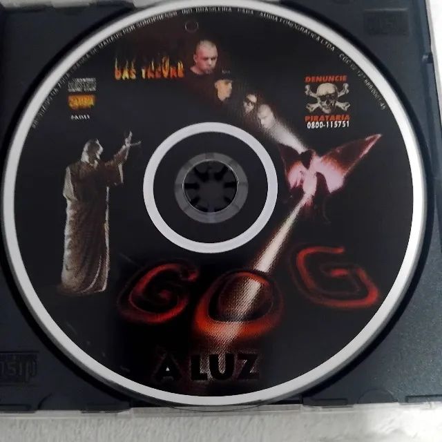  Raro do Rap  Cd GOG Das trevas a luz 1a prenssagem estado de zero c encarte - Foto 3