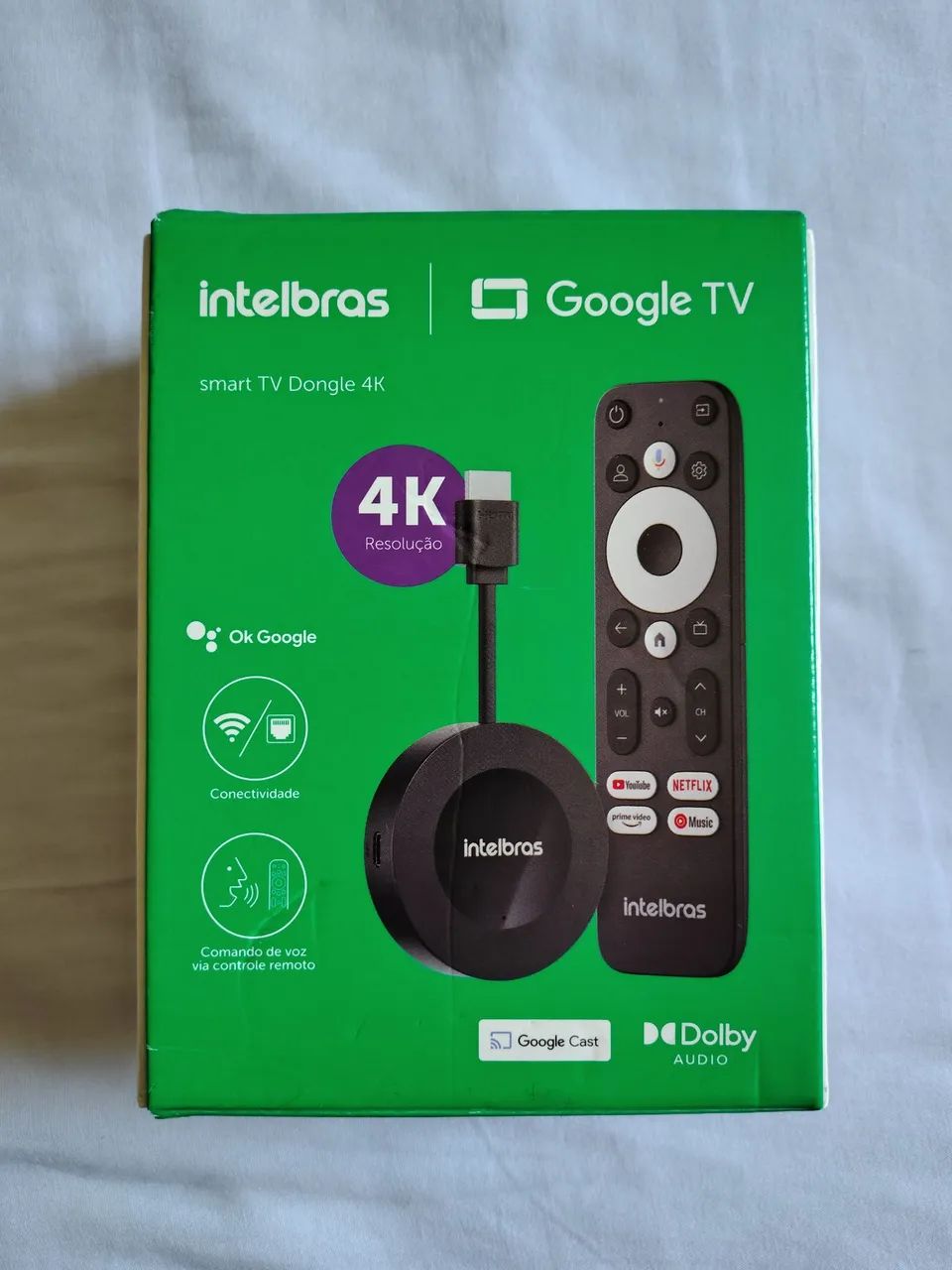 Troco Smartv Dongle 4k Intelbras 