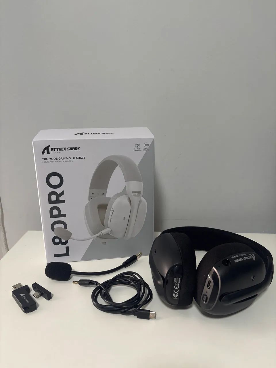 Headset atack shark l80pro