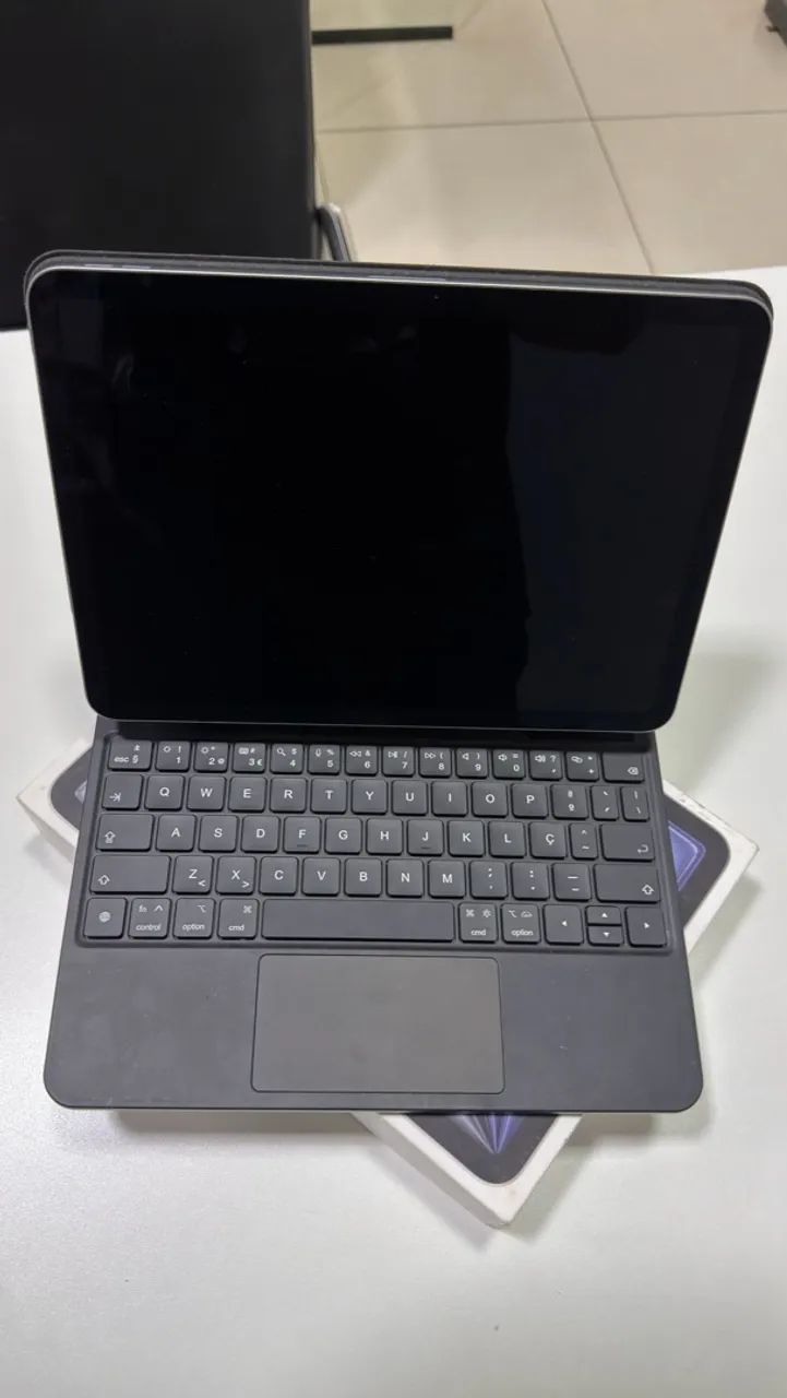 IPad Air 11? M2 - Teclado, capa e caneta incluso  - Foto 2