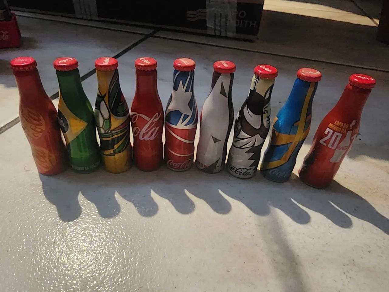 Garrafinhas Coca-Cola - Colecionaveis