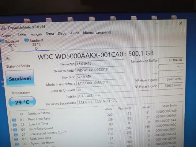 HD  de PC Sata 500 Gigas - Foto 2