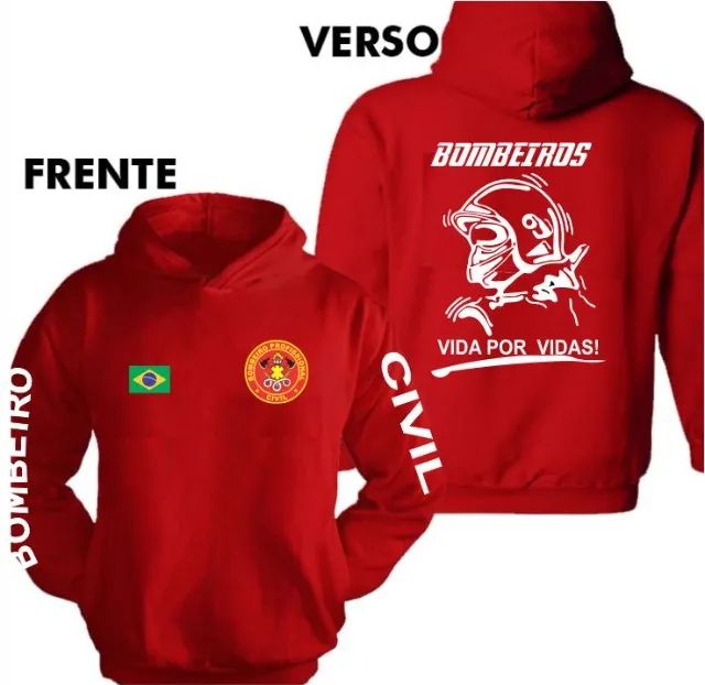 Moletom Bombeiro Civil