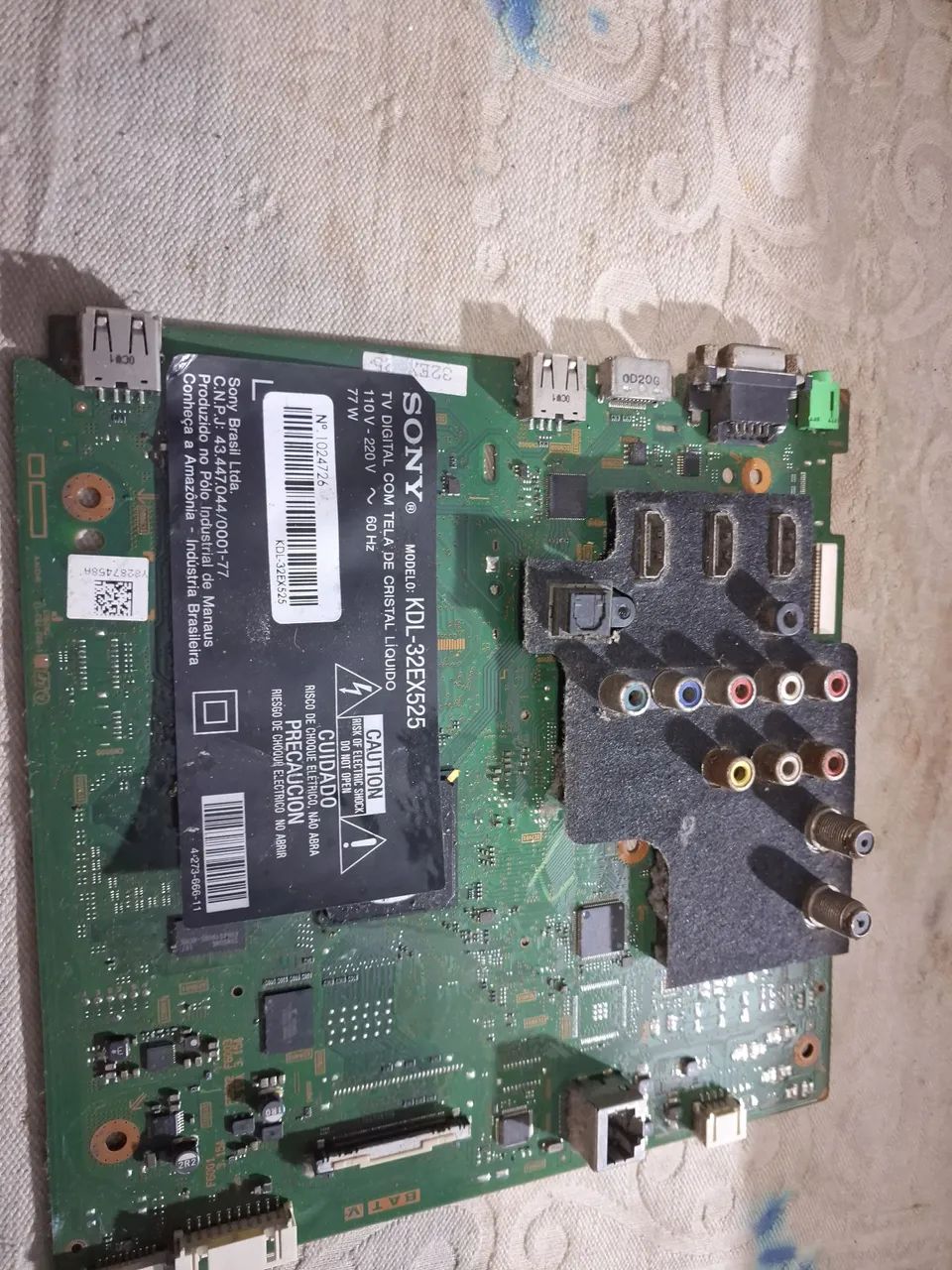 placa principal sony kdl32ex525 - Foto 2