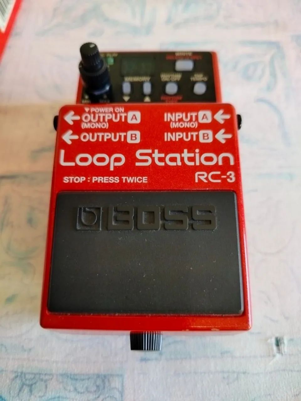 Pedal Boss loop Station RC-3 