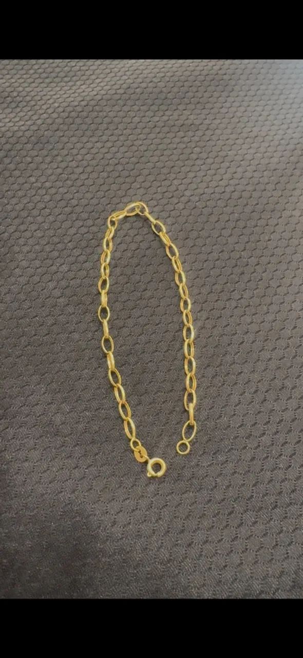Vendo pulseira de ouro 18 k