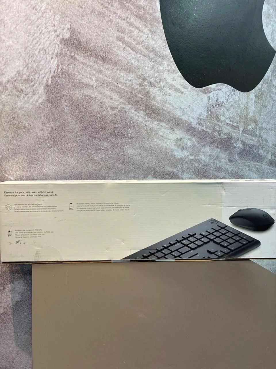 Kit de Teclado e Mouse Sem Fio Dell KM3322W com layout ABNT2 - Foto 2