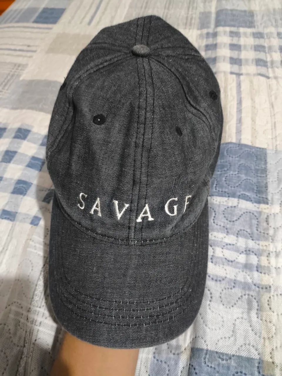 Boné cinza SAVAGE - Foto 2