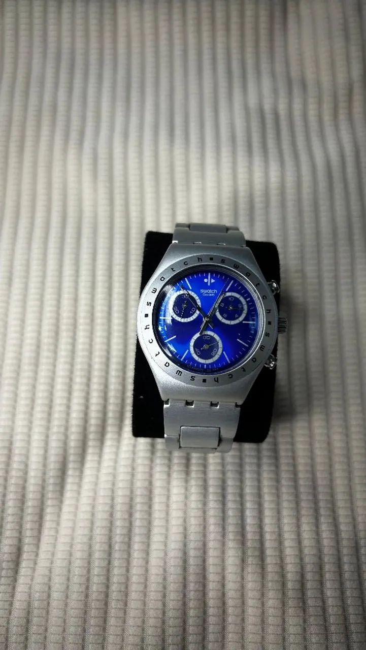 Relógio Prateado Swatch - Foto 3