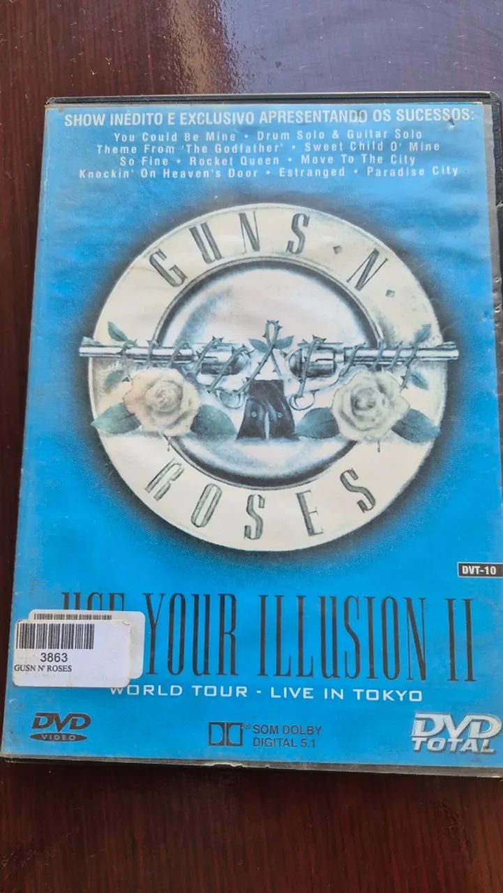 DVD Guns N' Roses - Use Your Illusion II (Live In Tokyo 1992