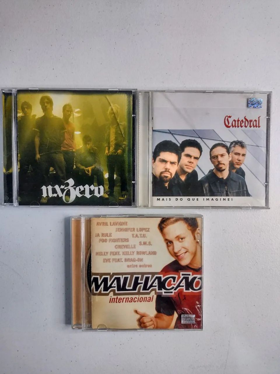 CD ORIGINAL NX ZERO, CATEDRAL E MALHAÇÃO 