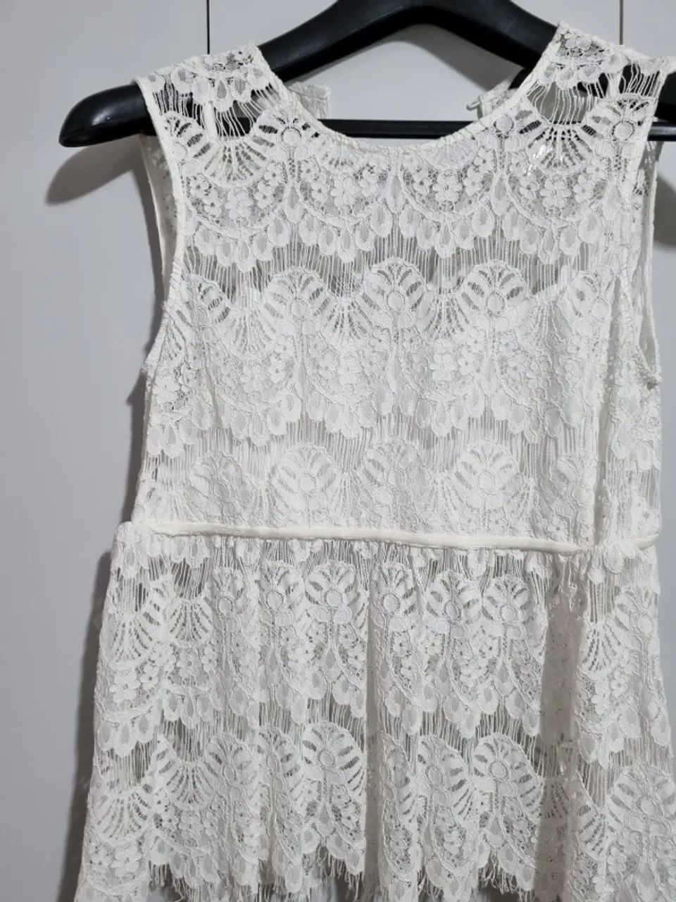 Camiseta de Renda Zara