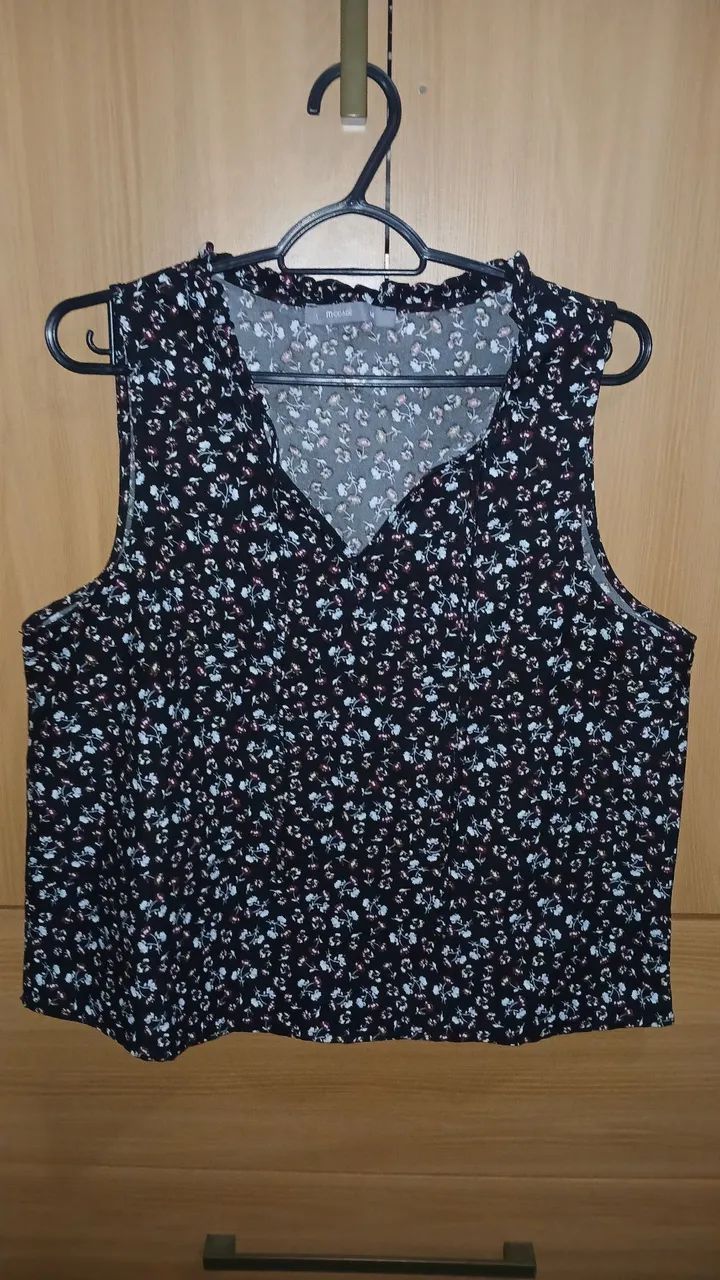 Blusa Marisa tecido - Tam. M - Foto 2