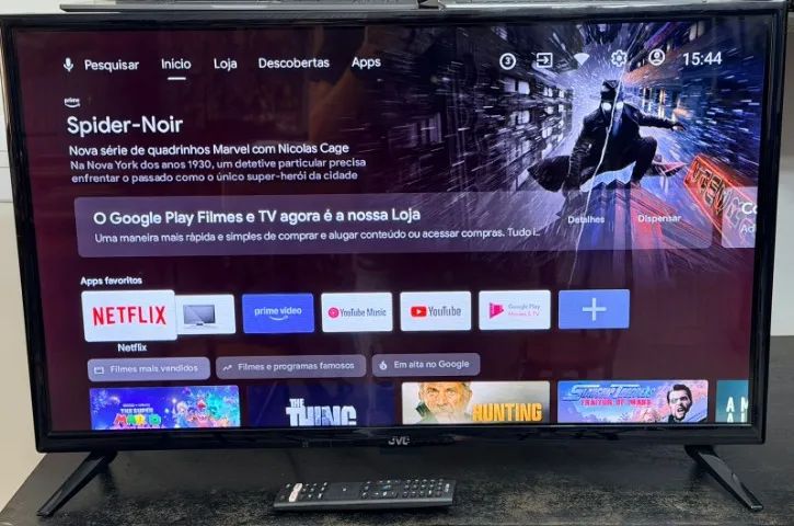 Não Troco! Não Abaixo Valor!Smart TV JVC LT-32MB208 - 32? HD Android Tela: 32 polegadas - Foto 4