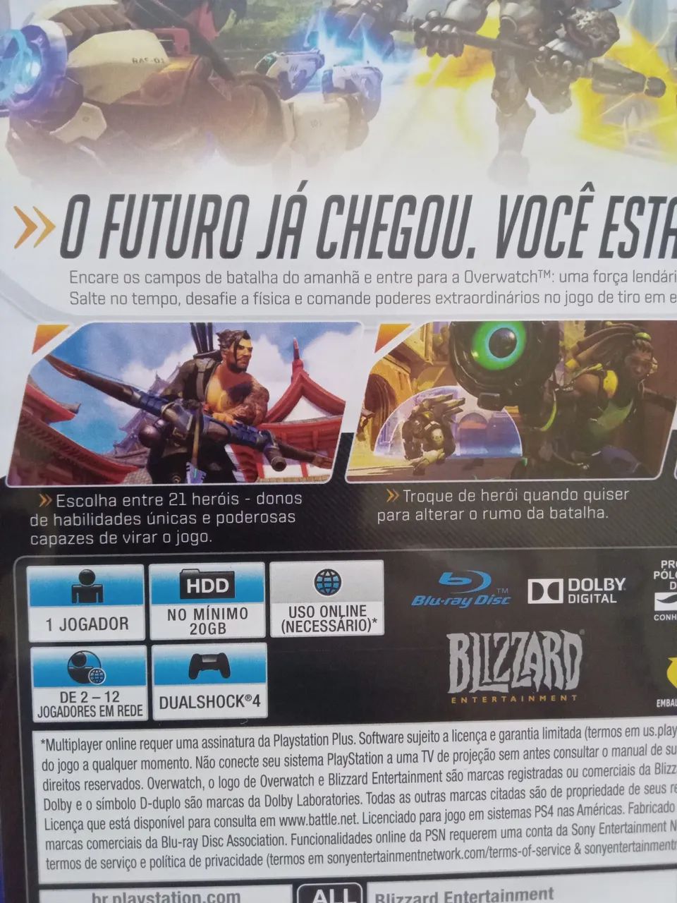 Jogo mídia física Overwatch: Original Editoon para PS4  - Foto 3
