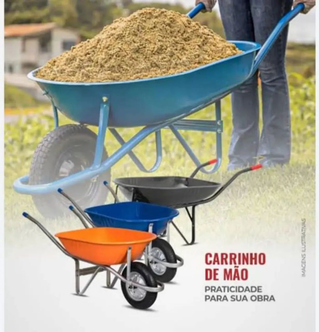 Escada carrinho de mão  - Foto 4