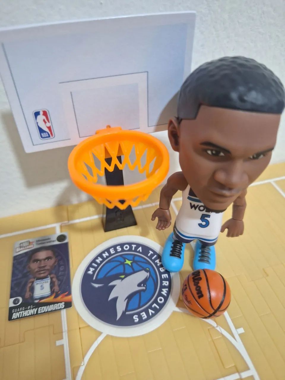 【激レア】NBA ballers 2 Anthony Edwards フィギュア Nba Ballers série 2 Anthony Edwards - Hobbies e coleções - Rudge