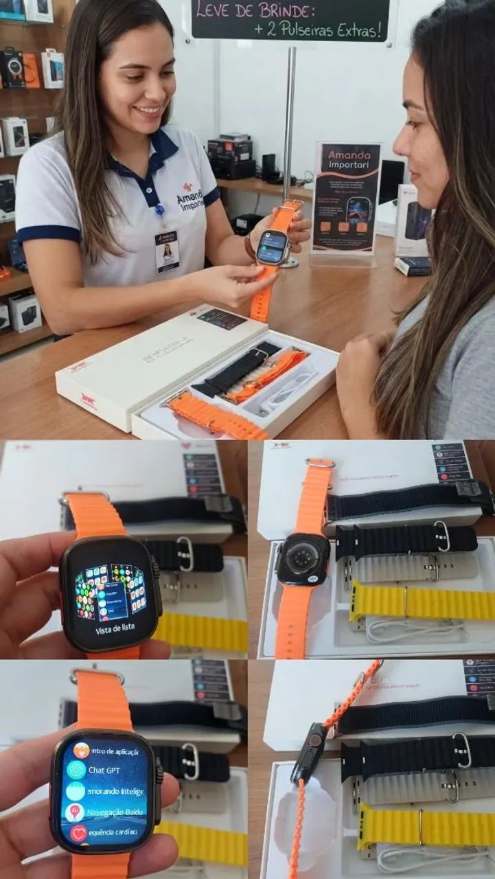 Smartwatch ULTRA hk10 ultra  - Foto 5