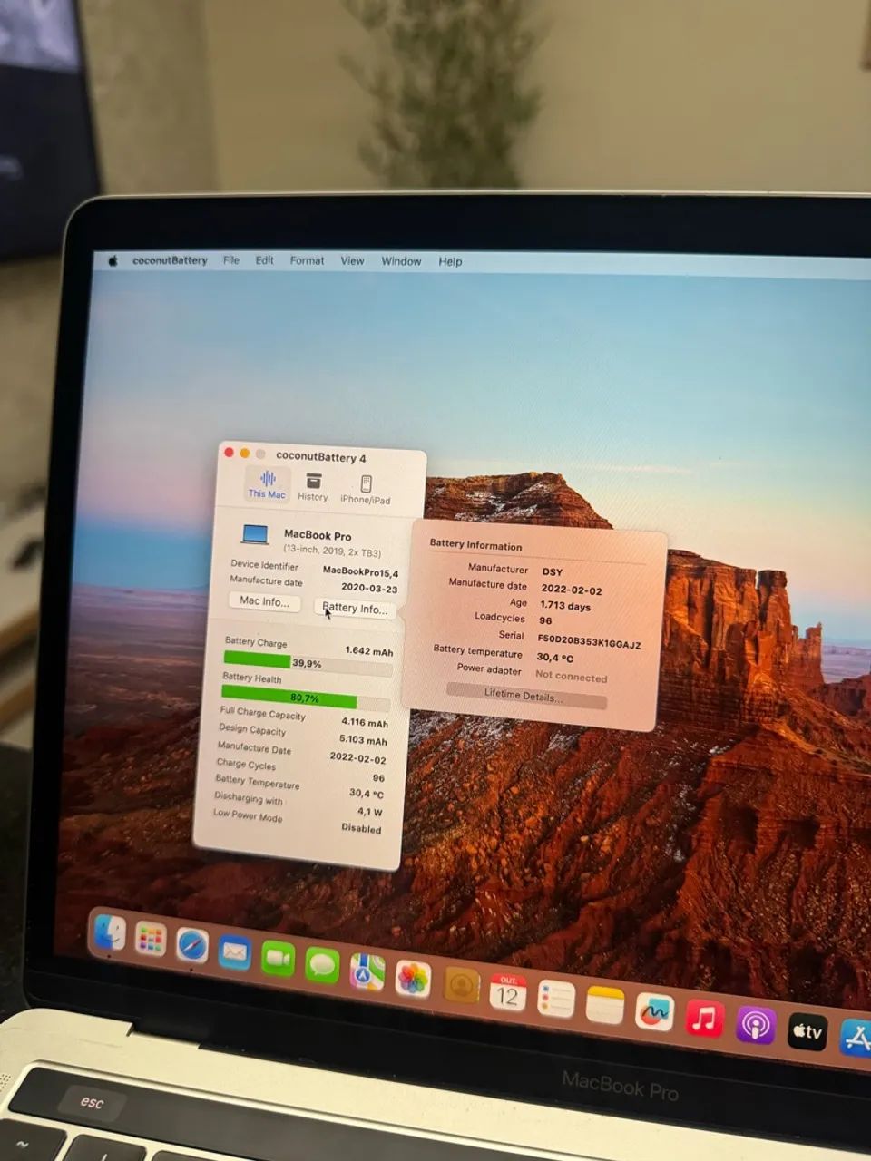MacBook Pro 2019 - i5 8GB e 256GB SSD - Notebooks - Riacho Fundo