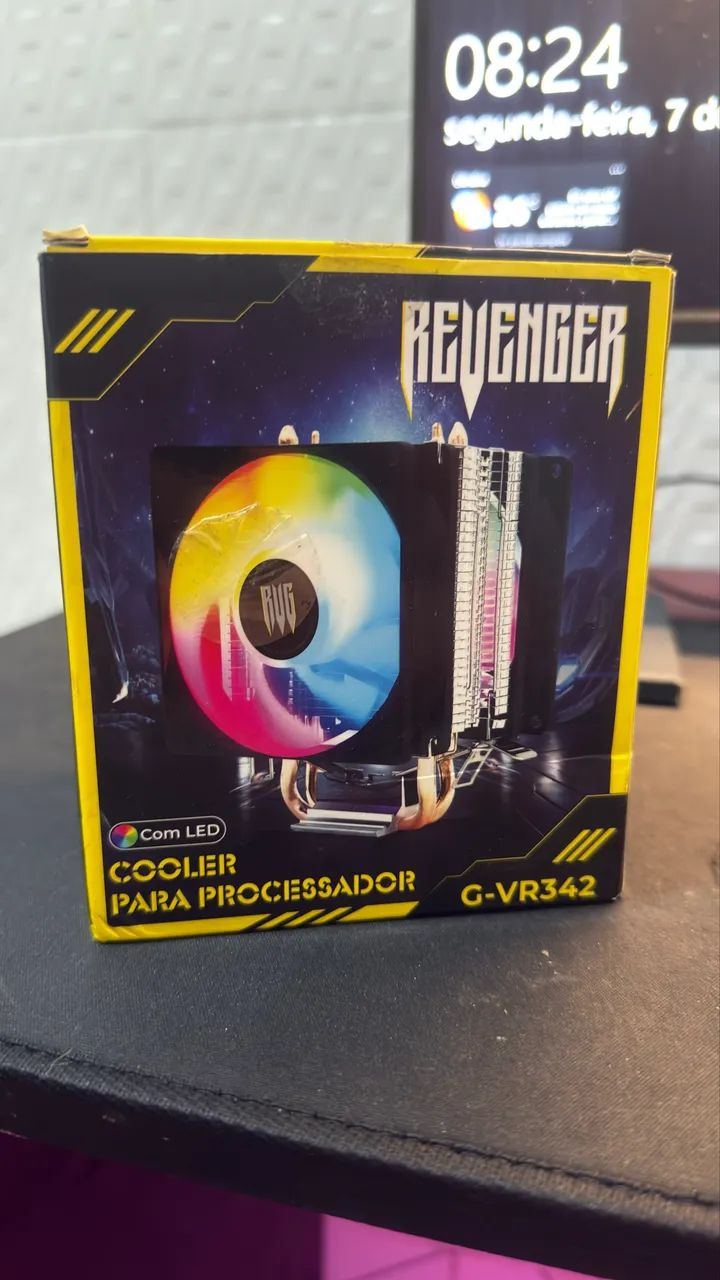 I3 9100F 3.6Ghz + Air Cooler - Peças de Hardware - Olindina