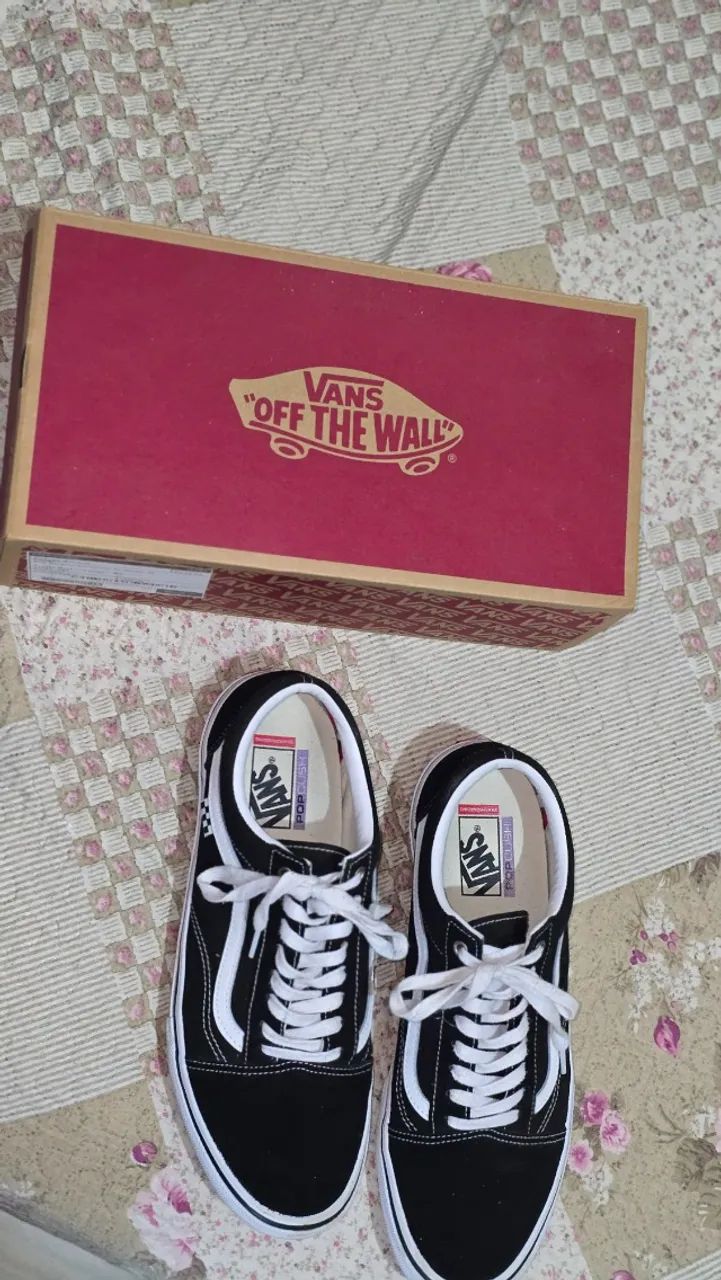 Vans Old Skool Black White - Original (Tam. 45) - Foto 3