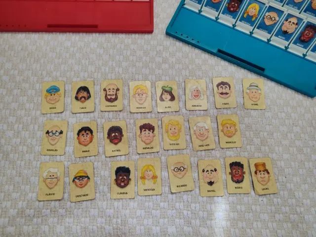 Jogo de Tabuleiro Cara a Cara Estrela anos 80 usado - Foto 2