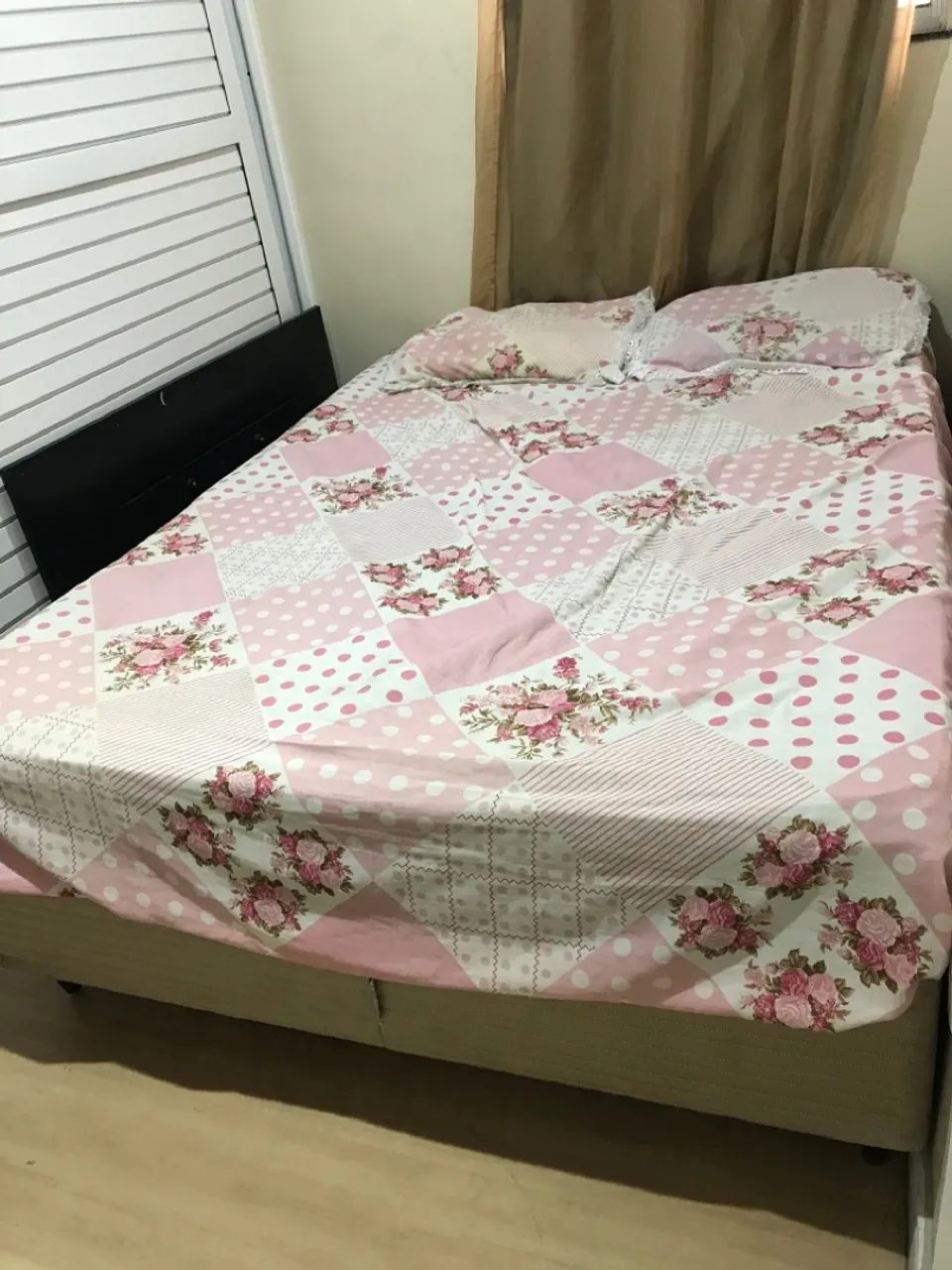 Cama Box de Casal com Colchão e Base - Foto 4
