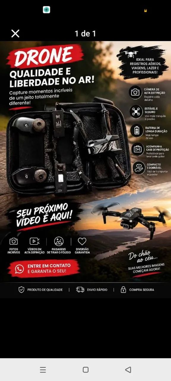 Vende-se drone 