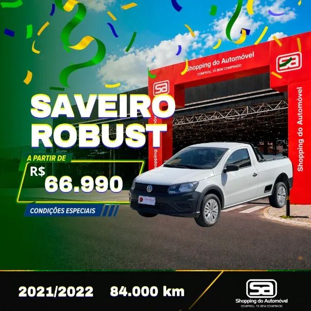 Volkswagen Saveiro Saveiro Robust 1.6 Total Flex 8V 2022