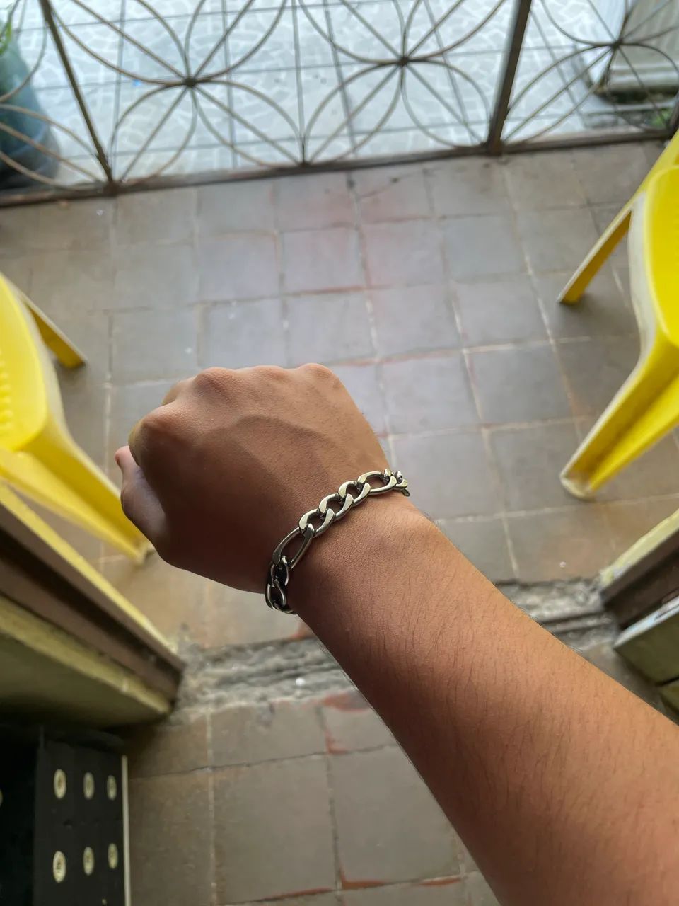 Pulseira de prata Inox - Foto 2