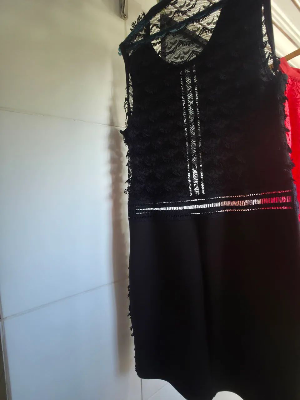 Vestido preto de renda - Foto 4