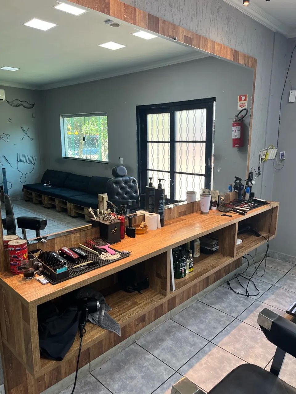 BANCADA PARA BARBEARIA  - Foto 3